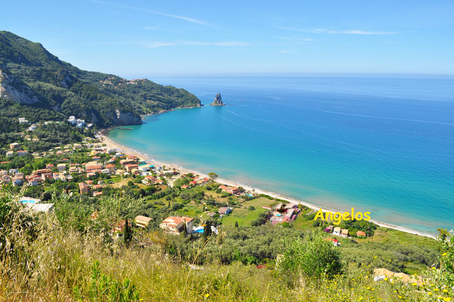 Agios Gordis Strand und Ferienhäuser “Angelos”