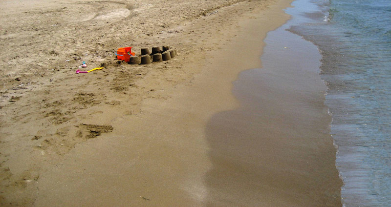 Strand-und-Kinder